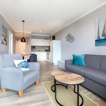 Apartment Godewindpark Exklusivsuite 3-09 Mit Strandkorb Am Lubeck